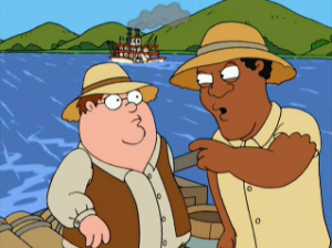 Family Guy Huck Finn Spoof