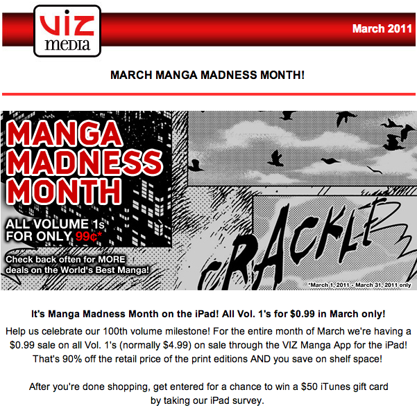 Viz Manga Madness Month