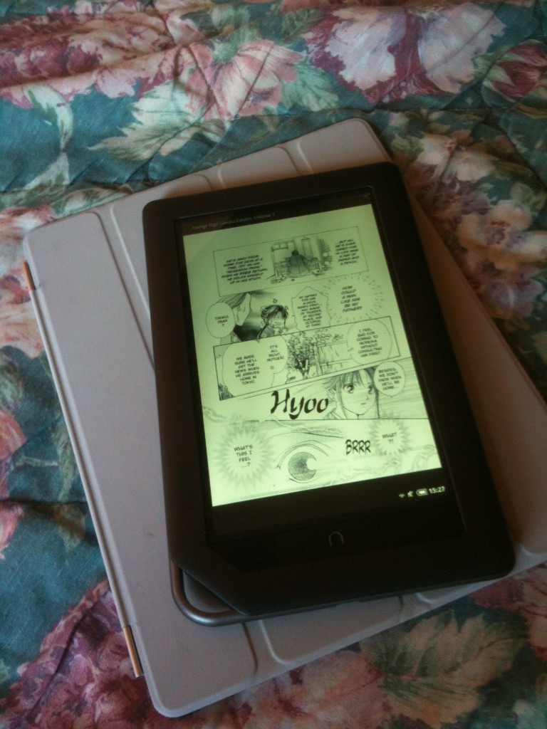 Viz manga on Nook Color Tablet